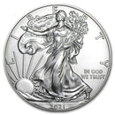 2021 American Silver Eagle .999 Fine Silver Uncirculated Us 2021