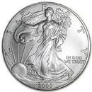 2000 American Silver Eagle .999 Fine Silver Uncirculated Us 2000